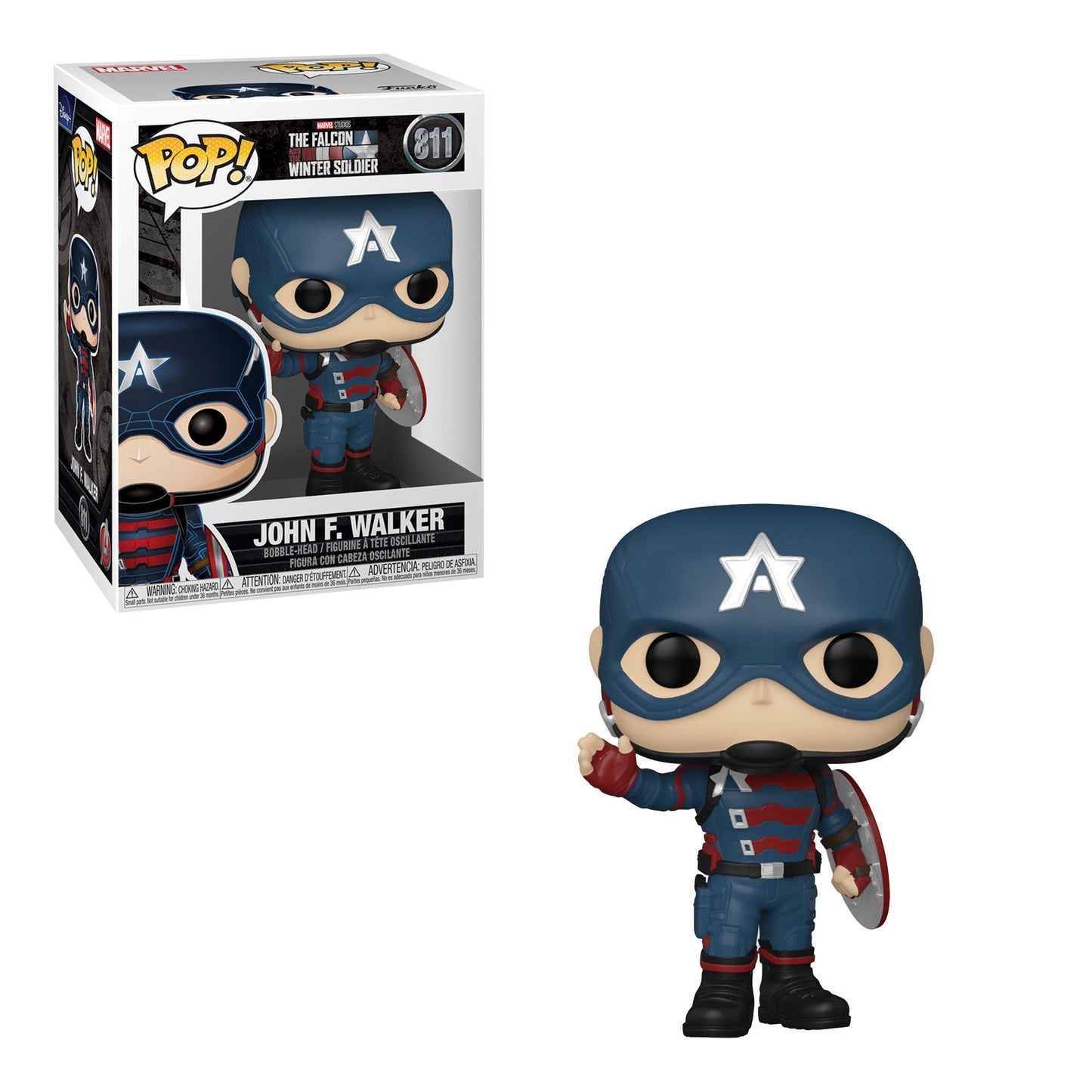 Funko Pop! Marvel: The Falcon and the Winter Soldier - John F. Walker #811