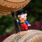 Pointless Island: 3 little Pigs Carnival Edition Red 3.74" Tall Sofubi Figure