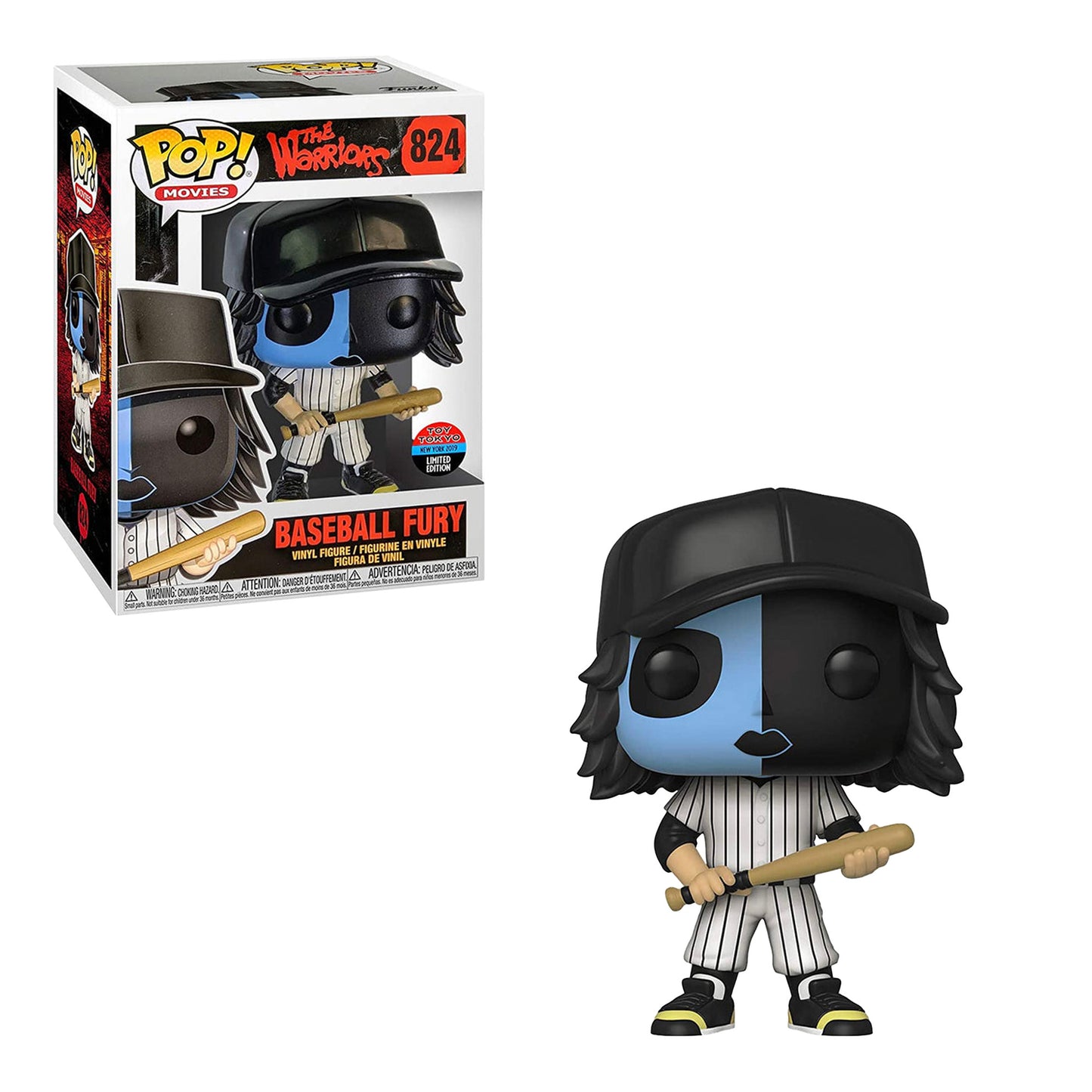 Funko Pop! Movies: The Warriors - Baseball Fury #824 NYCC 2019 Toy Tokyo Exclusive