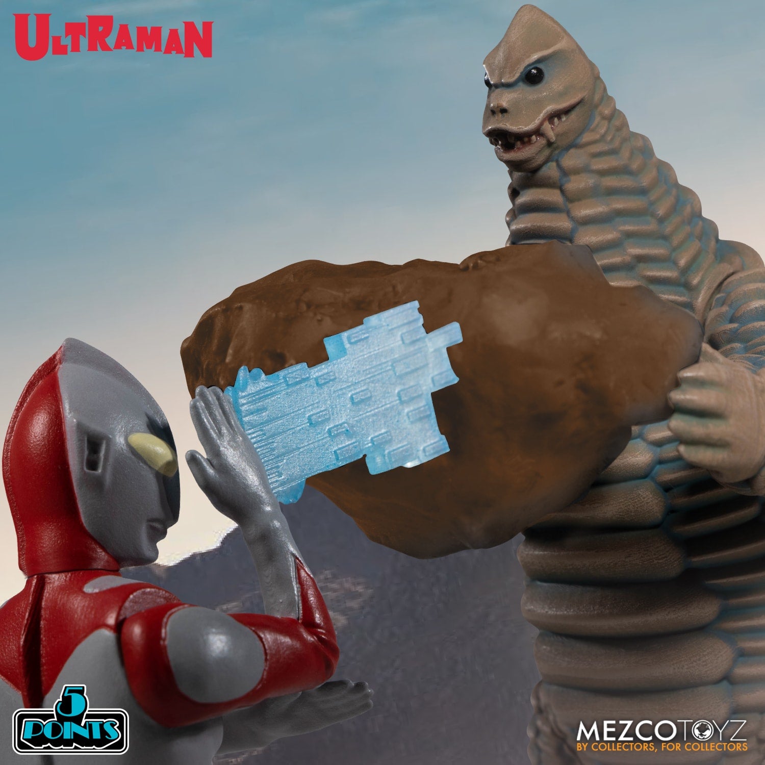 MEZCO TOYZ: 5 Points - Ultraman & Red King Boxed Set 3.75