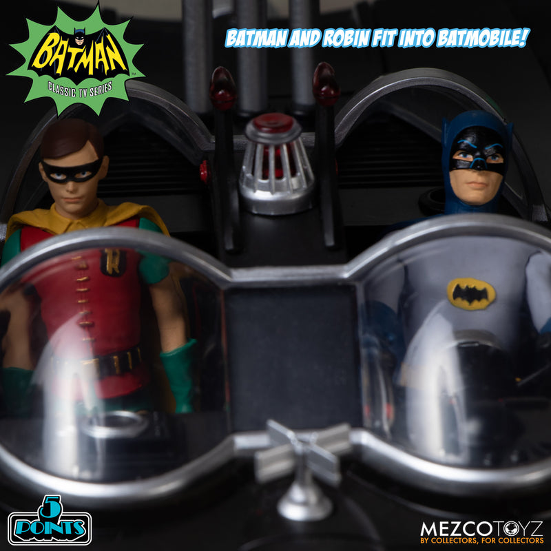 MEZCO TOYZ: 5 Points - Batman (1966): Deluxe Boxed Set