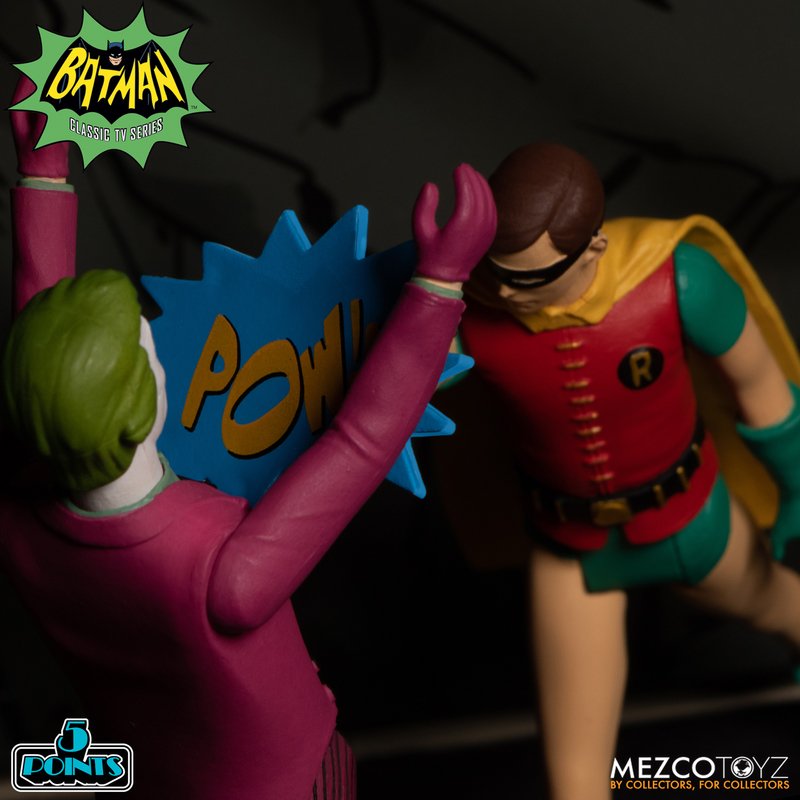 MEZCO TOYZ: 5 Points - Batman (1966): Deluxe Boxed Set – TOY TOKYO