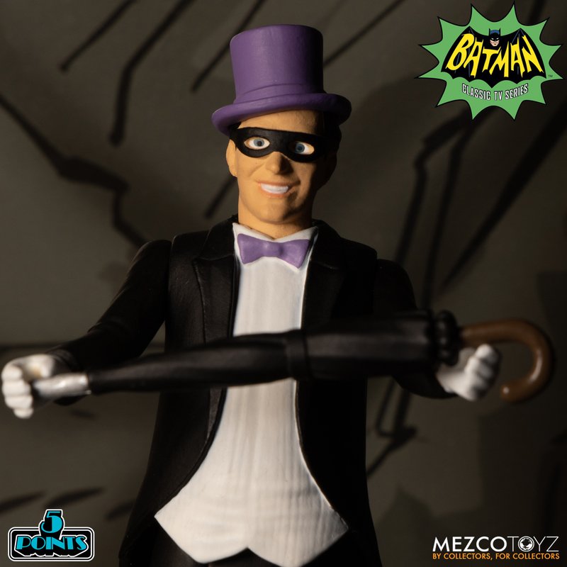 MEZCO TOYZ: 5 Points - Batman (1966): Deluxe Boxed Set – TOY TOKYO