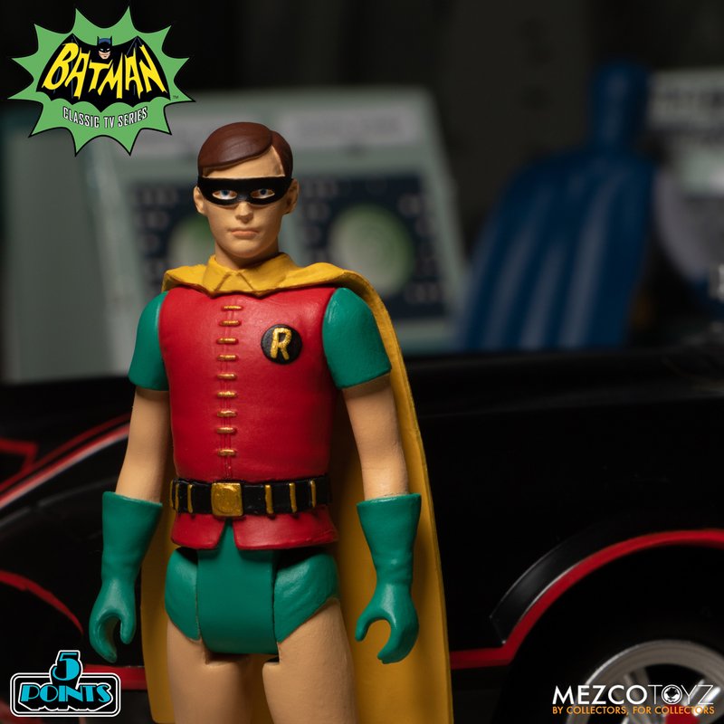 MEZCO TOYZ: 5 Points - Batman (1966): Deluxe Boxed Set – TOY TOKYO