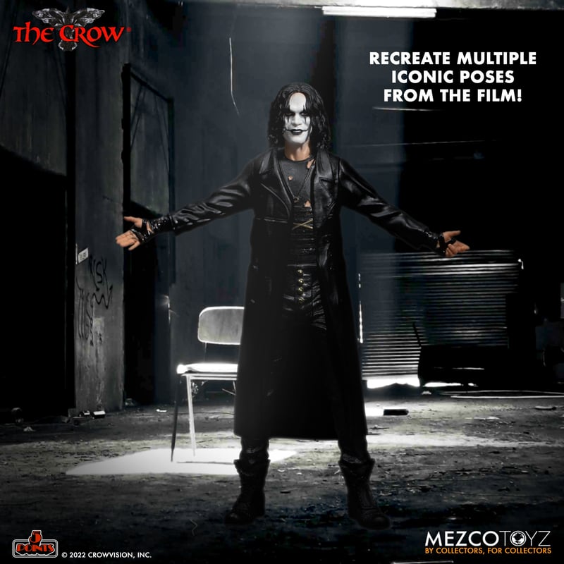 MEZCO TOYZ: 5 Points - The Crow Deluxe Figure Set