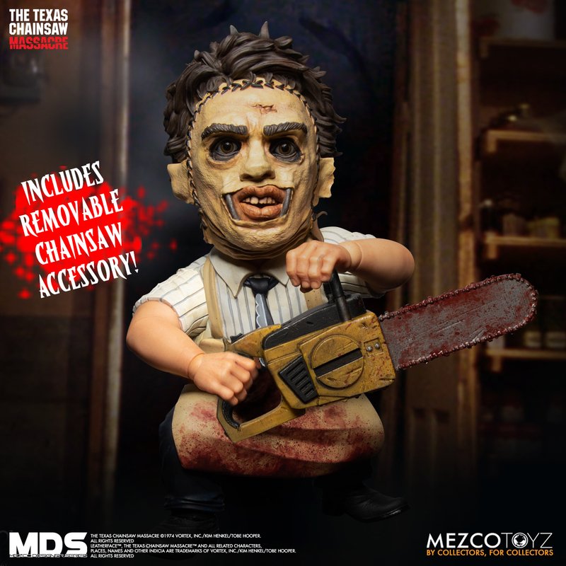 MEZCO TOYZ: MDS - The Texas Chainsaw Massacre (1974): Leatherface 6" Tall Figure