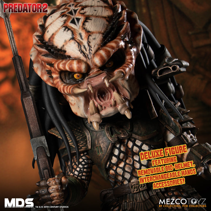 MEZCO TOYZ: Predator 2 - Deluxe City Hunter 7" Tall Figure