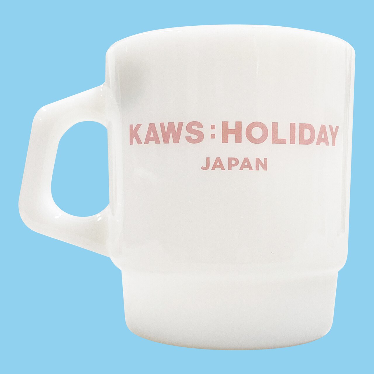 KAWS: Holiday - JAPAN Mount Fuji Fire King Mug Set of 2 Multicolor – TOY  TOKYO