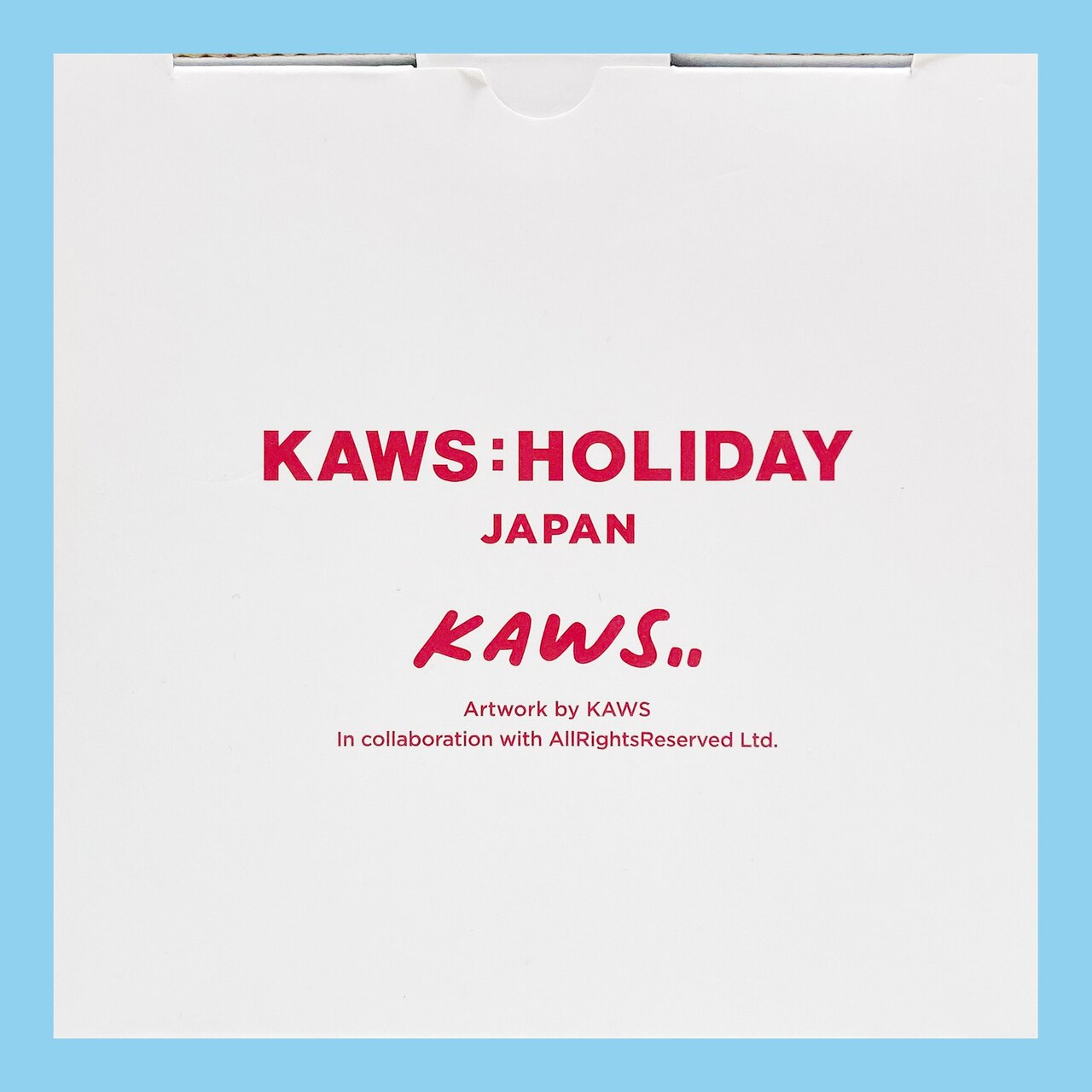 KAWS: Holiday - JAPAN Mount Fuji Fire King Mug Set of 2 Multicolor
