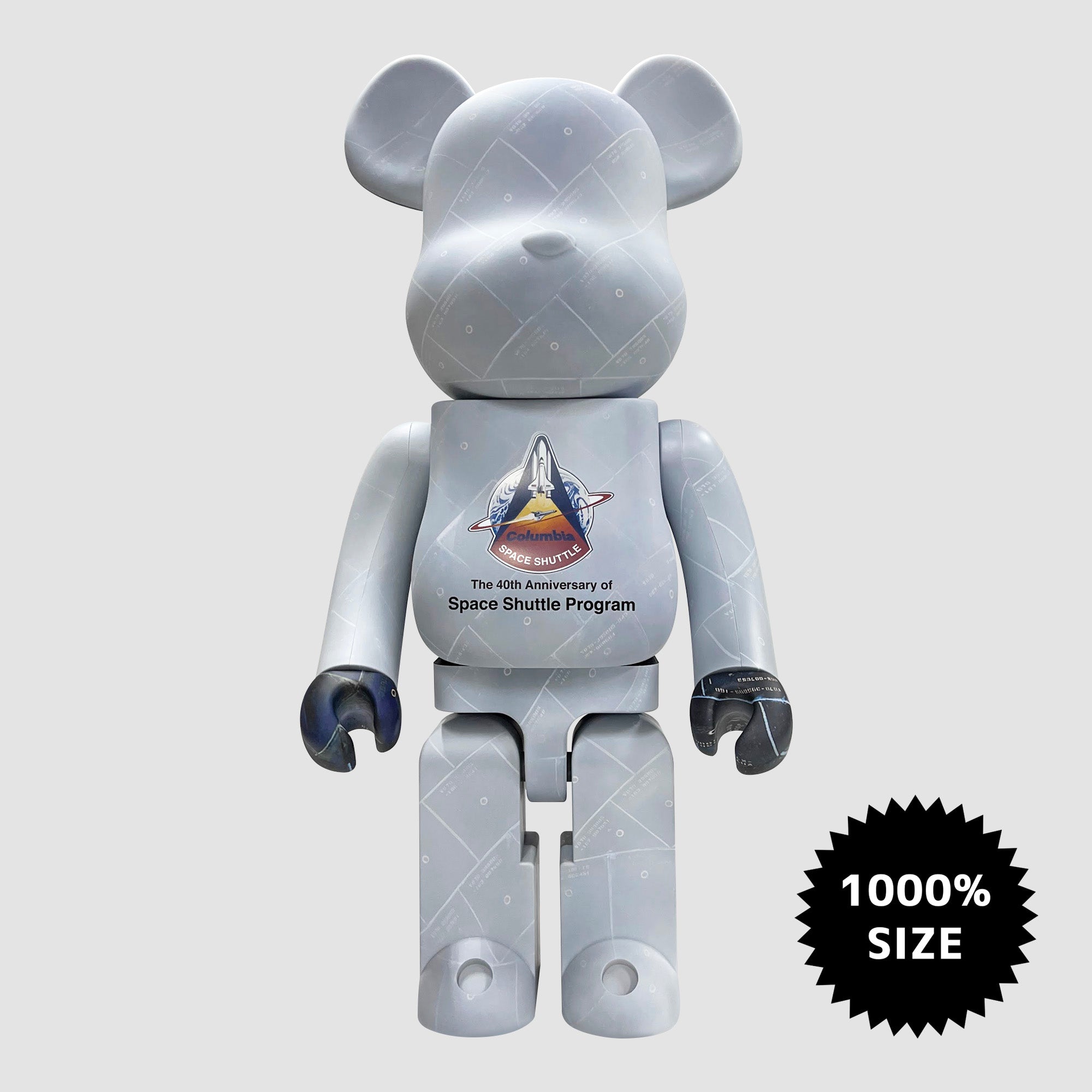 MEDICOM TOY: BE@RBRICK - Space Shuttle 1000% – TOY TOKYO