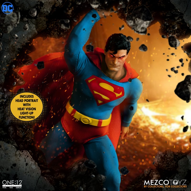 MEZCO TOYZ: One:12 Collective - Superman - Man of Steel Edition 