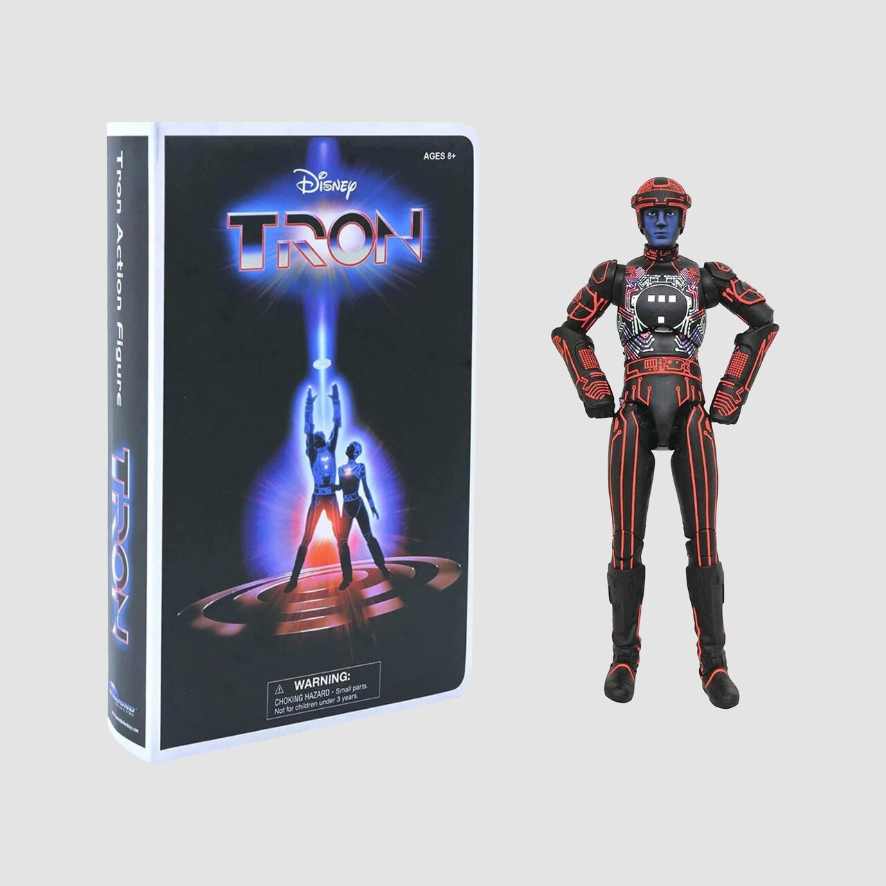 Tron Exclusive VHS 7 Inch Action Figure Box Set