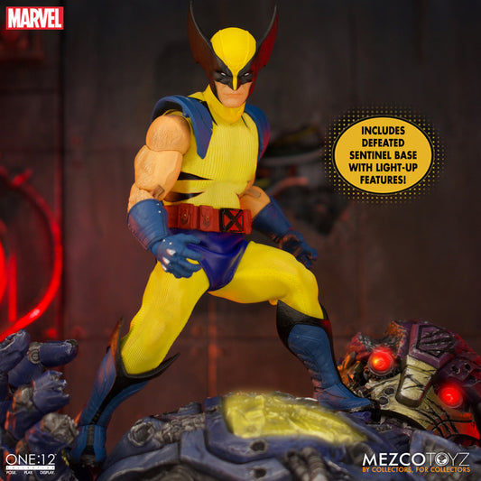 MEZCO TOYZ: One:12 Collective - Wolverine Deluxe Steel Box Edition